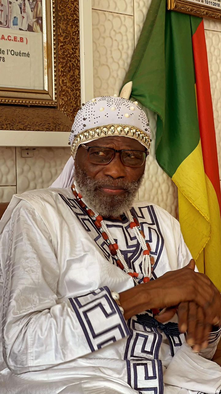 Maître Robert Tchedji en consultation spirituelle