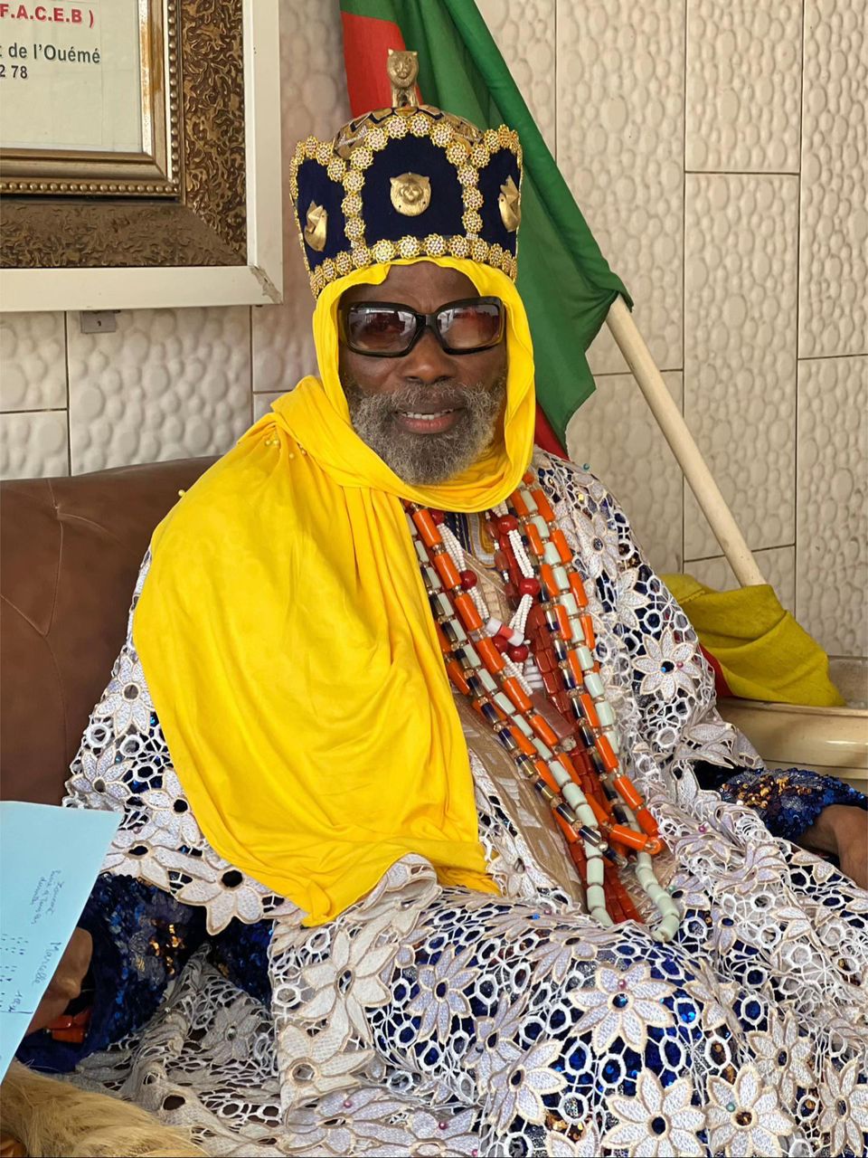 Maître Robert Tchedji en consultation spirituelle