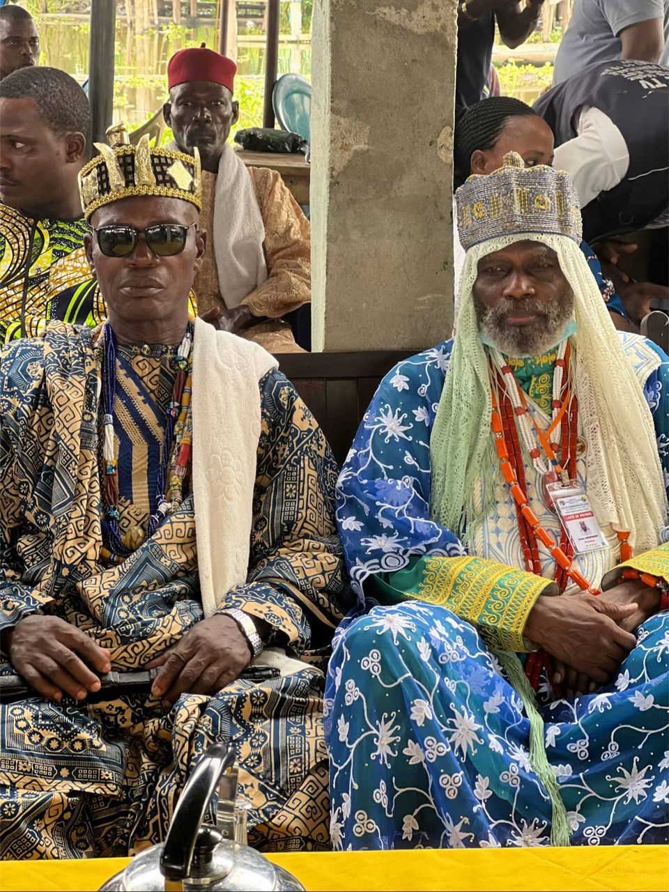Maître Robert Tchedji en séance de voyance